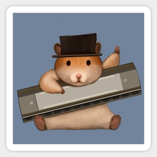 Musical Hamster Sticker